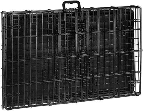 AmazonBasics Single-Door Folding Metal Dog Crate - 36 Inches