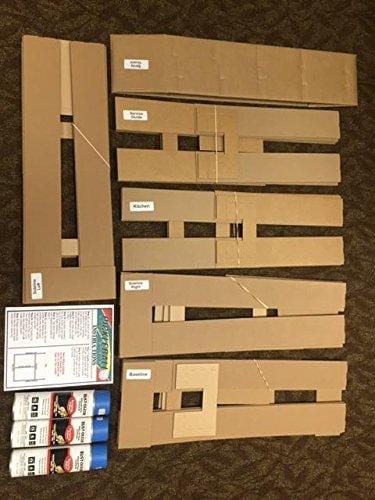 Pickleball Court Stencil (Blue) [product _type] Ronan Sports - Ultra Pickleball - The Pickleball Paddle MegaStore