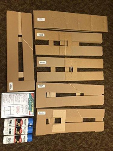 Pickleball Court Stencil (Blue) [product _type] Ronan Sports - Ultra Pickleball - The Pickleball Paddle MegaStore