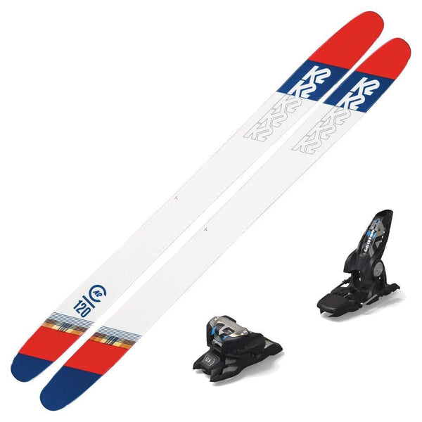 2020 K2 Catamaran Skis w/Marker Griffon 13 ID Bindings