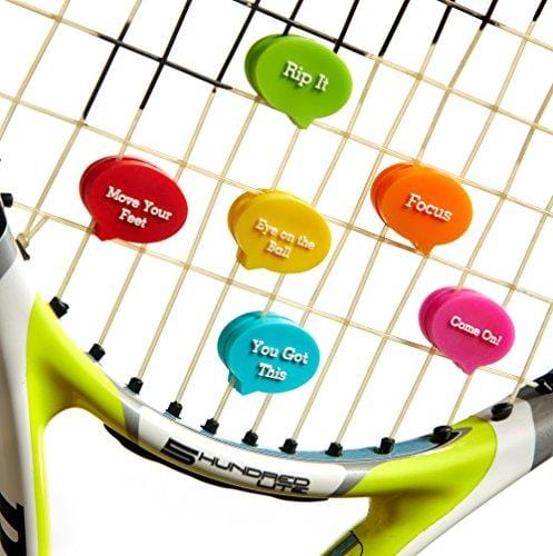 BusyBee Tennis Vibration Dampener in Fun Zipper Gift Pack. Best Shock Absorber (6 Count) Plus a Bonus: Exclusive Mobile App 3 Months Trial [product _type] BusyBee - Ultra Pickleball - The Pickleball Paddle MegaStore