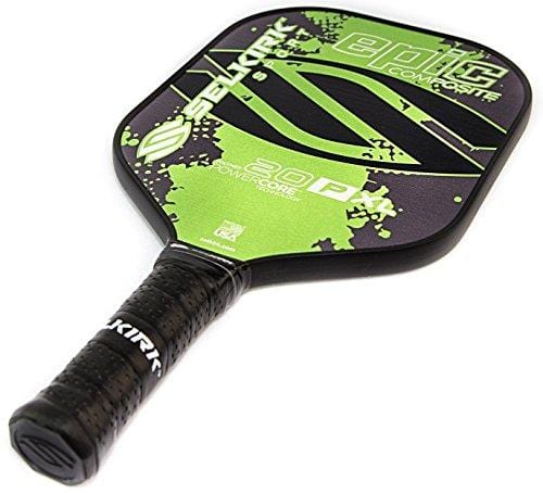 Selkirk Sport 20P Epic Polymer Honeycomb Core Composite Pickle Ball Paddle, Lime Green, X-Large