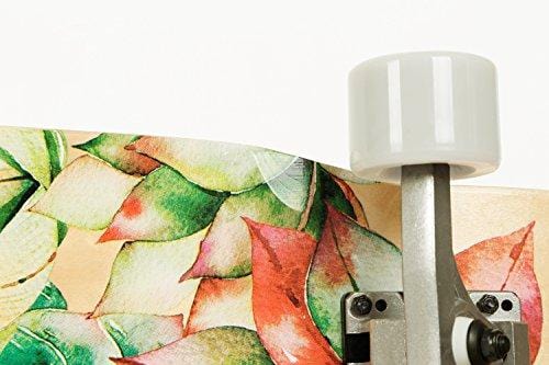 VOLADOR 46inch dancing longboard maple deck (Floral)