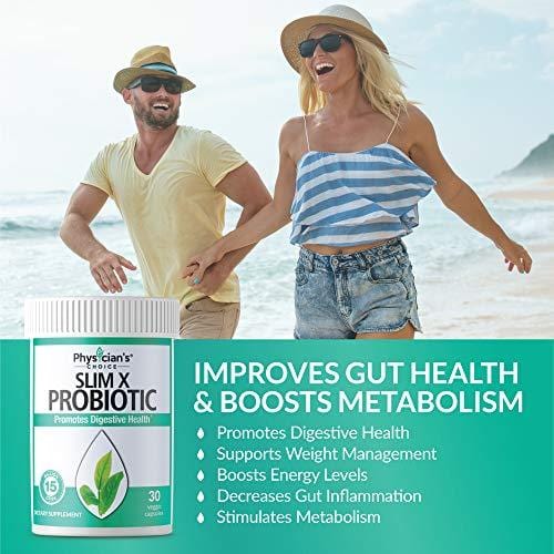 Probiotics for Women - Green Tea Extract [Clinically Proven Ingredients] Organic Prebiotics, Digestive Enzymes & Apple Cider Vinegar for Detox, Cleanse & Weight Loss - Shelf Stable - 30 Capsules