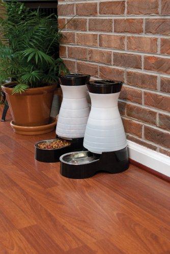 PetSafe Healthy Pet Water Station, Dog and Cat Water System with Stainless Steel Bowl, Medium, 128 oz.