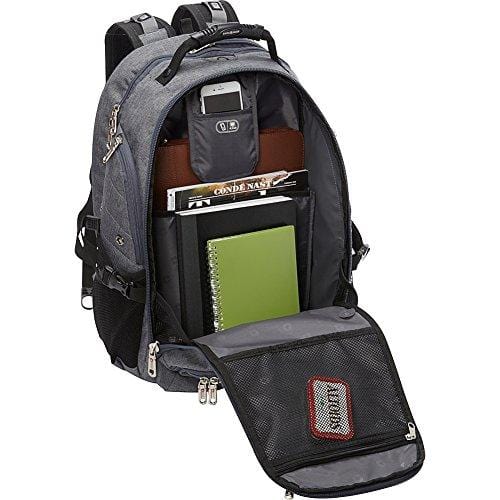 SwissGear Travel Gear 5977 Scansmart TSA Laptop Backpack for Travel, School & Business - Fits 17" Laptop - (Black)