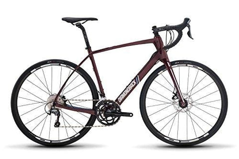 Diamondback Bicycles Century 4 Carbon Endurance Road Bike, 56cm/Large, Red