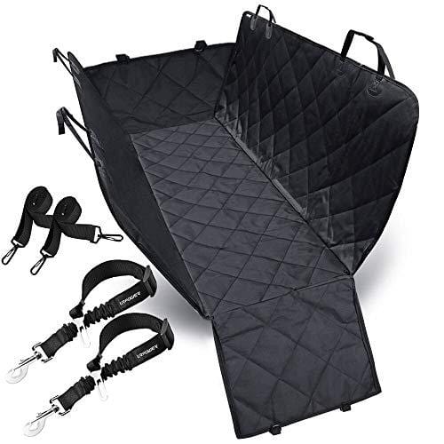 URPOWER Dog Seat Cover Car Seat Cover for Pets 100%Waterproof Pet Seat Cover Hammock 600D Heavy Duty Scratch Proof Nonslip Durable Soft Pet Back Seat Covers for Cars Trucks and SUVs