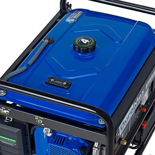 DuroMax Hybrid Dual Fuel XP4400EH 4,400-Watt Portable Generator