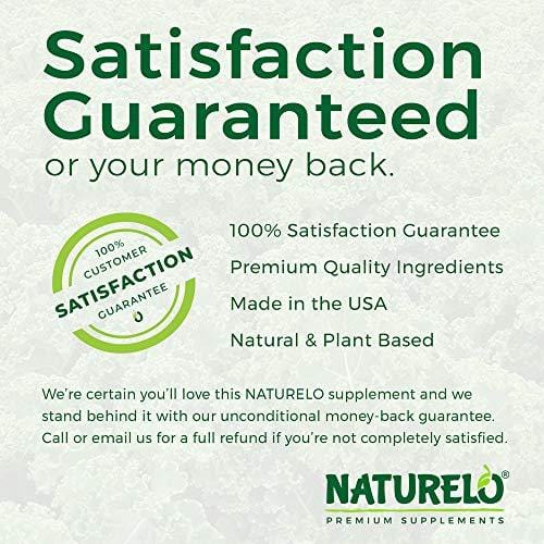 NATURELO Vitamin D - 5000 IU - Plant Based - from Lichen - Best Natural D3 Supplement for Immune System, Bone Support, Joint Health - Whole Food - Vegan - Non-GMO - Gluten Free - 180 Capsules