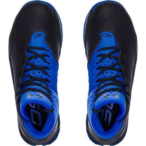 Under Armour Curry 2.5 Men's Basketball Shoes (10 M US, Black/Team Royal/Team Royal)