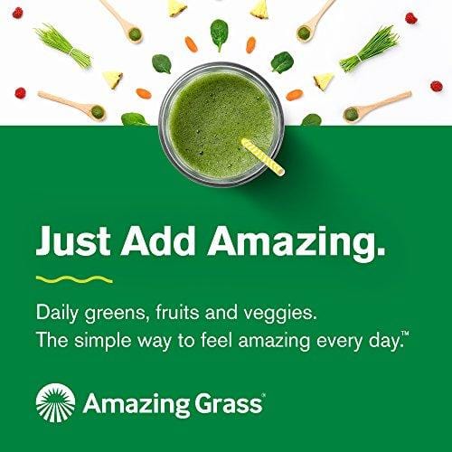 Amazing Grass Green SuperFood Berry, 100 Servings, 28.2 Ounce