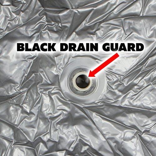 Trademark Innovations 13.5' Portable 8-Seater Folding Team Sports Sideline Bench with Attached Cooler & Full Back (Black)