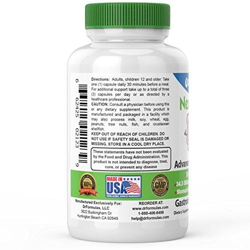 DrFormulas' Best Probiotics for Women & Men | Nexabiotic Multi Probiotic with Saccharomyces Boulardii, Lactobacillus Acidophilus, B. infantis, Prebiotic 60 Capsules (Not Pearls)
