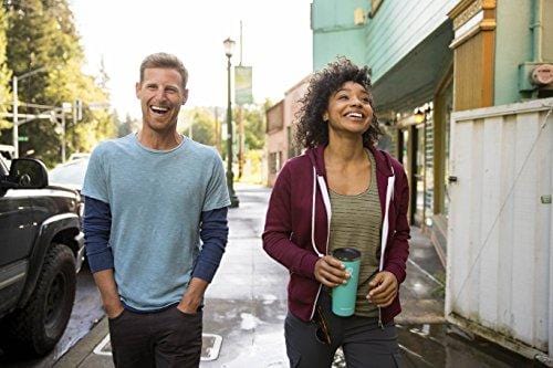 Hydro Flask 22 oz Double Wall Vacuum Insulated Stainless Steel Travel Tumbler Cup with BPA Free Press-In Lid, Mint