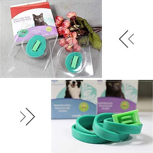 V2AMZ - Pet Natural Essential Oils Flea Tick Prevention Collar for Dogs Convenient to Use