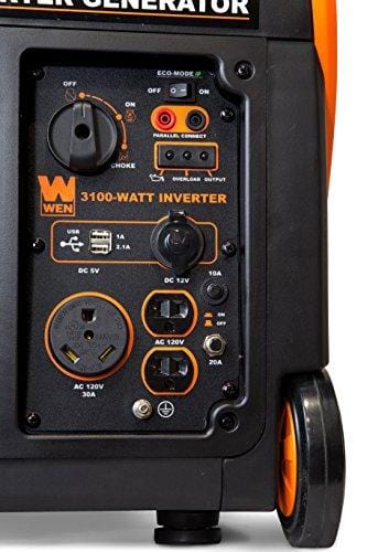 WEN 56310i-RV Super Quiet 3100-Watt RV-Ready Portable Inverter Generator Carb Compliant