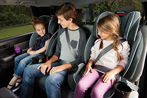 Graco SlimFit 3 in 1 Convertible Car Seat | Infant to Toddler Car Seat, Saves Space in your Back Seat, Darcie