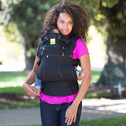 LÍLLÉbaby Complete All Seasons SIX-Position 360° Ergonomic Baby & Child Carrier, Black