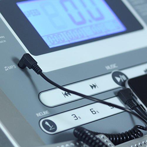 Sunny Health & Fitness SF-T7515 Smart Treadmill with Auto Incline, Sound System, Bluetooth and Phone Function