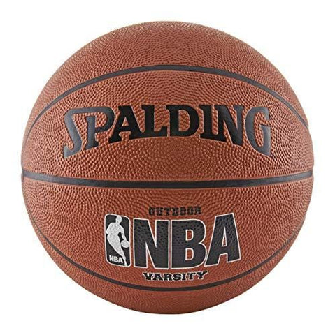 Spalding NBA Varsity Rubber Outdoor Basketball - Official Size 7 (29.5")