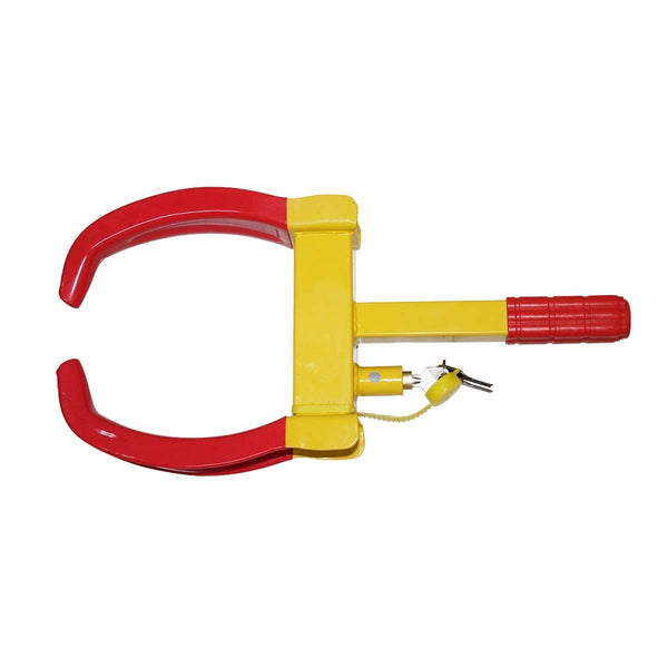 Partschoice Wheel Clamp Lock, Adjustable Anti-Theft Tire Boot Lock for Trailer Car Truck RV Boat SUV ATV UTV W/3 Keys