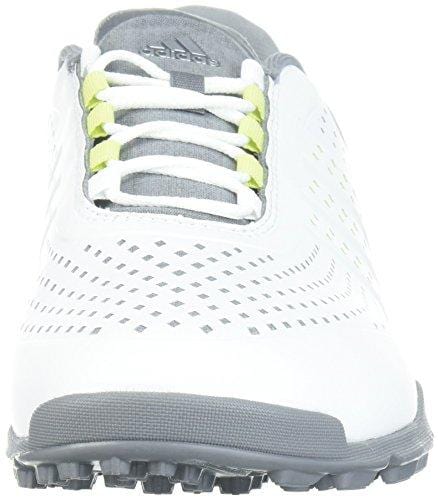 adidas Women's Adipure Sport Golf Shoe, White/Semi Frozen Yellow/Grey, 8.5 Medium US [product _type] adidas - Ultra Pickleball - The Pickleball Paddle MegaStore