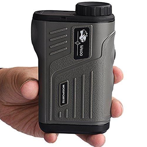 Wosports Golf Rangefinder Laser Hunting Range Finder with Flagpole Lock - Ranging - Speed Function 5-700 Yard