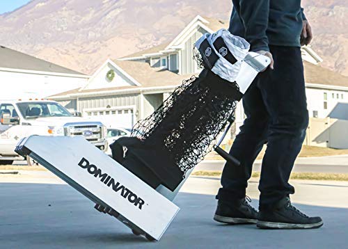 Premium Heavy Duty Outdoor Portable Pickleball Rustproof Net Pole w/ Net, Attach to Existing Hoop or Pole, Simple Installation and Easy to Store - Heavy Duty Regulation Net Size and Adjustable Tension