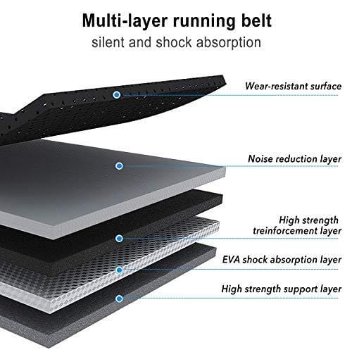 MaxKare Treadmill with 15 Pre-Set Programs, 2.5HP Power, 17’’ Wide Tread Belt, 8.5 MPH Max Speed, LCD Screen, Cup Holder & Wheels, Easy Assembly, Black