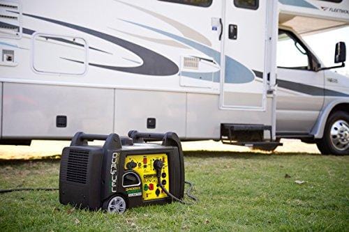 Champion 3400-Watt Dual Fuel RV Ready Portable Inverter Generator with Electric Start