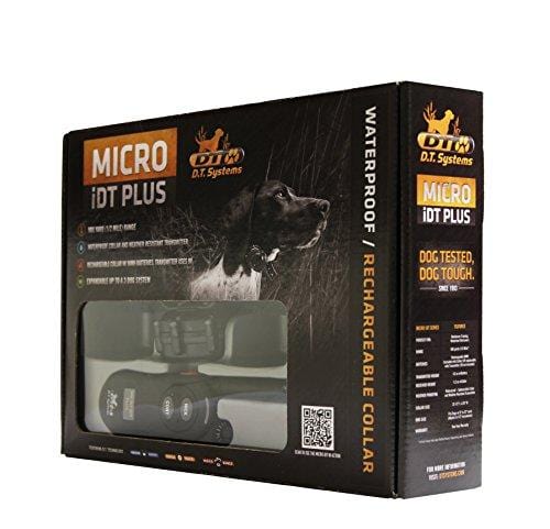 DT Systems IDT-PLUS Micro Dog Trainer Collar Receiver and Transmitter