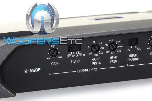 Alpine R-A60F R-Series Four Channel Amplifier