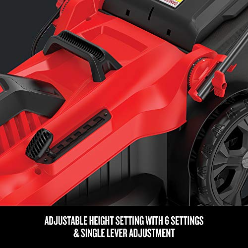 CRAFTSMAN Electric Lawn Mower, 20-Inch, Corded, 13-Ah (CMEMW213)