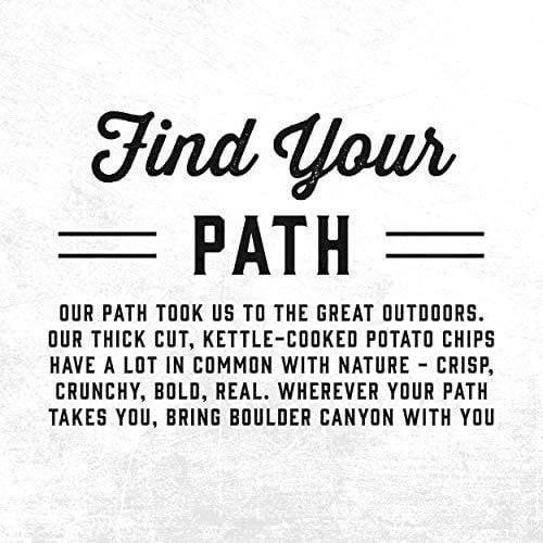 Boulder Canyon Avocado Oil Kettle Cooked Potato Chips, Sea Salt, Wavy Cut, 5.25 oz. Bag, 12 Count - Crunchy Chips Cooked in 100% Avocado Oil, Perfect for Dipping, Great for Lunches or Snacks