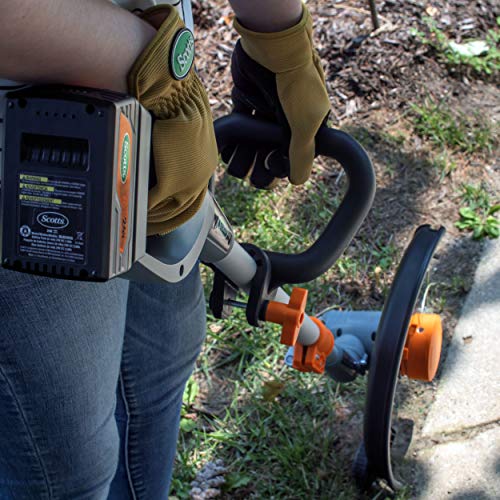 Scotts Outdoor Power Tools LST01324S 24-Volt 13-Inch Cordless String Trimmer, 2Ah Battery & Fast Charger Included