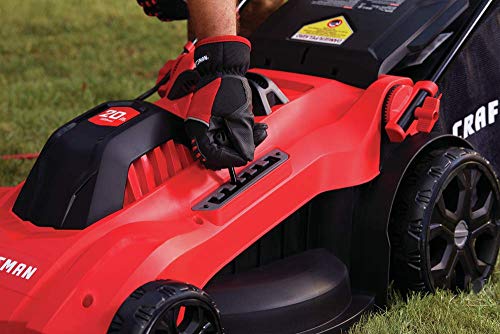 CRAFTSMAN Electric Lawn Mower, 20-Inch, Corded, 13-Ah (CMEMW213)