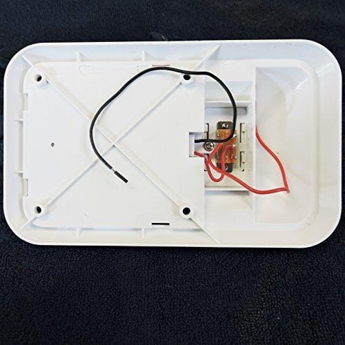 Leisure LED 2 Pack 12V Led RV Ceiling Dome Light RV Interior Lighting for Trailer Camper with Switch, Single Dome 280LM