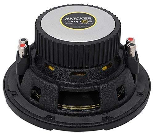 Kicker CompC 44CWCD84 8" Dual 4-ohm Component Subwoofer
