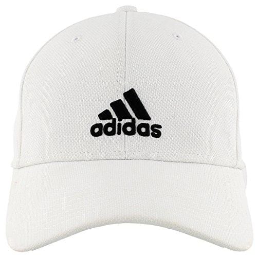 adidas Men's Rucker Stretch Fit Cap, White/Black, Large/X-Large