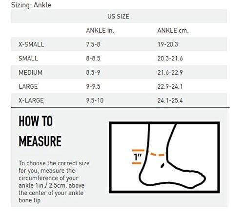 Shock Doctor Ultra Wrap Lace Ankle Support (Black, Large,9-9.5)