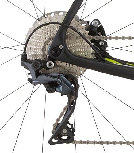 Diamondback Bicycles Century 6 Carbon Endurance Road Bike, 54cm/Medium, Black