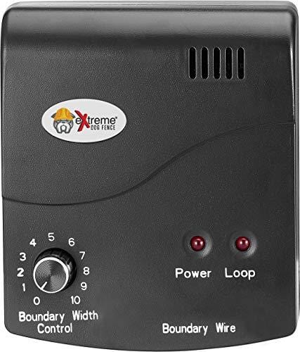 Electric Dog Fence + Remote Trainer - 2 Dog / 500' of 14 Gauge Underground Dog Fence Wire (Up to 1/3 Acre) - Dual Solution to Contain and Train Your Dog(s) with a Single Collar