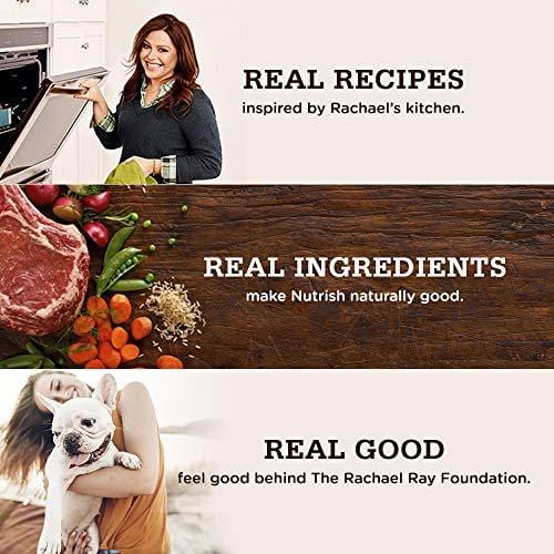 Rachael Ray Nutrish Natural Dry Dog Food, Real Chicken & Veggies Recipe, 40 Lbs
