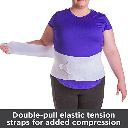 BraceAbility Women's Back Brace for Female Lower Back Pain Treatment & Lumbar Support (2XL)