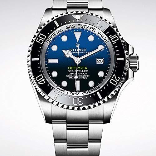 Rolex Sea Dweller Deepsea Blue Dial Oyster Bracelet Stainless Steel Mens 126660