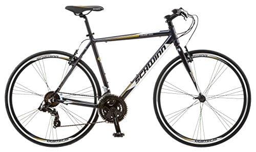 Schwinn Volare 1200 Road Bike, 700c/28 inch wheel size, Grey Gray, fitness bicycle, 53cm/Medium Frame Size