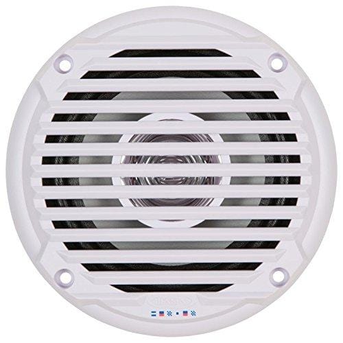 JENSEN 5.25" White Dual Cone Waterproof Speakers