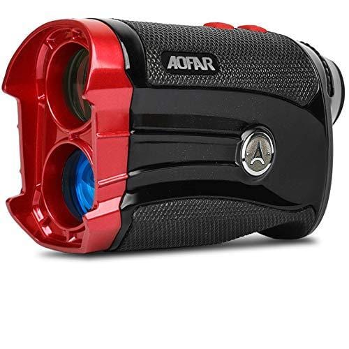 AOFAR G2 Golf Rangefinder with Slope 600 Yards Laser Range Finder 6X 25mm Waterproof, Pulse Vibration, Carrying Case, Free Battery, Gift Packaging