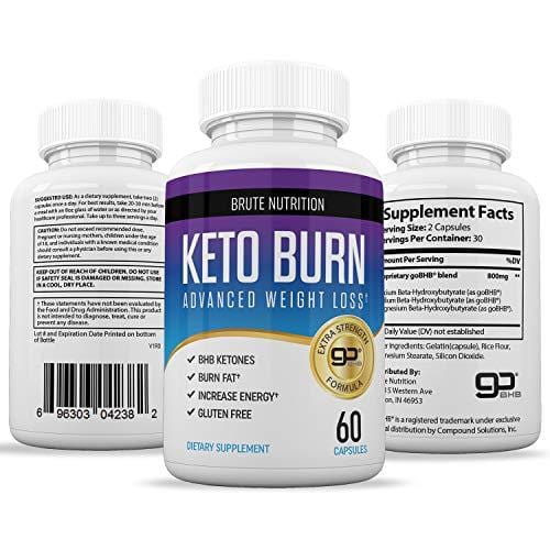 Best Keto Diet - Weight Loss Supplements to Burn Fat Fast - Boost Energy and Metabolism - Ketosis Supplement for Women and Men - Best Keto Diet - 60 Capsules